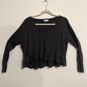 Long sleeve altered state crop top